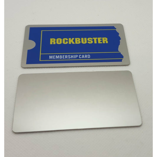 ROCKBUSTER MEMBERSHIP CARD